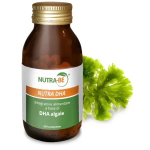 NUTRA DHA è un integratore alimentare a base di DHA da olio derivato da alga.