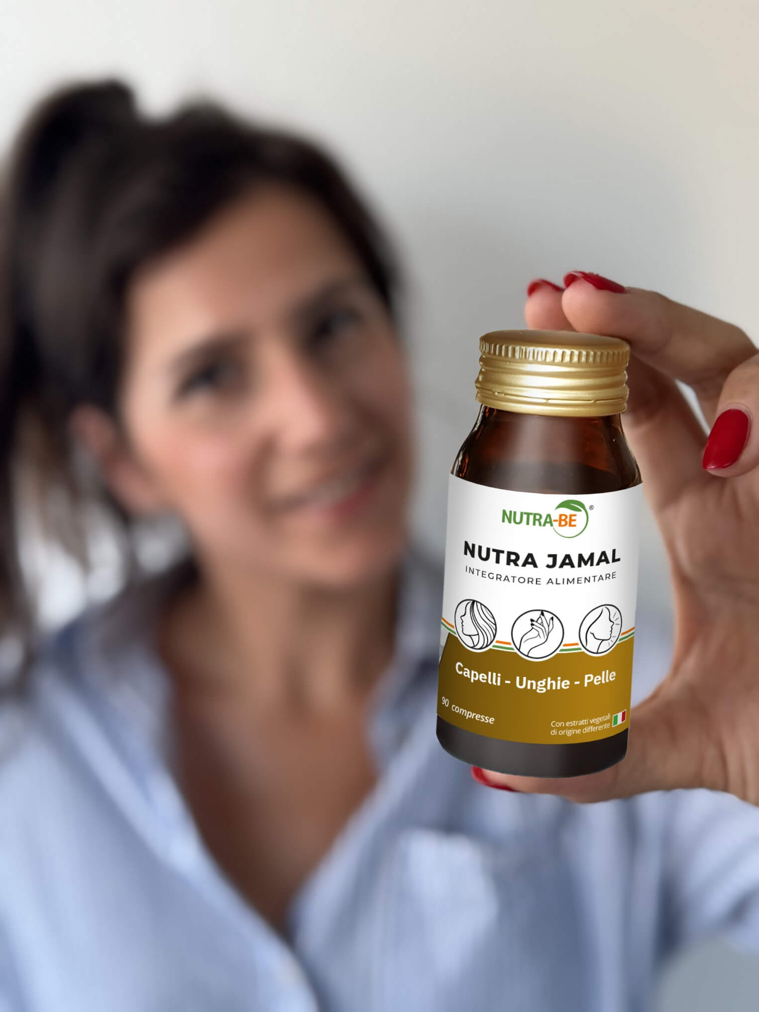 NUTRA JAMAL per unghie, pelle e capelli | 90 compresse | Vegan - immagine 2