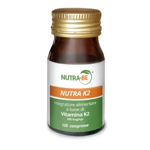 NUTRA K2 è un integratore alimentare a base di Vitamina K2 (Menachinone-7).