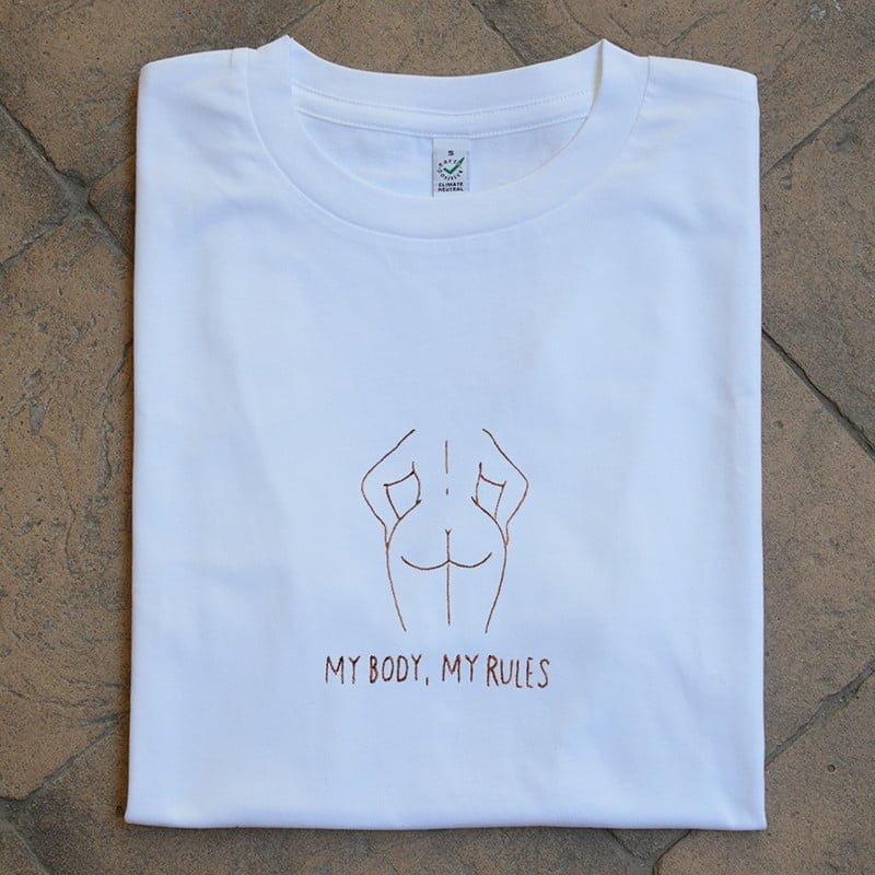 T-Shirt "My Body My Rules"