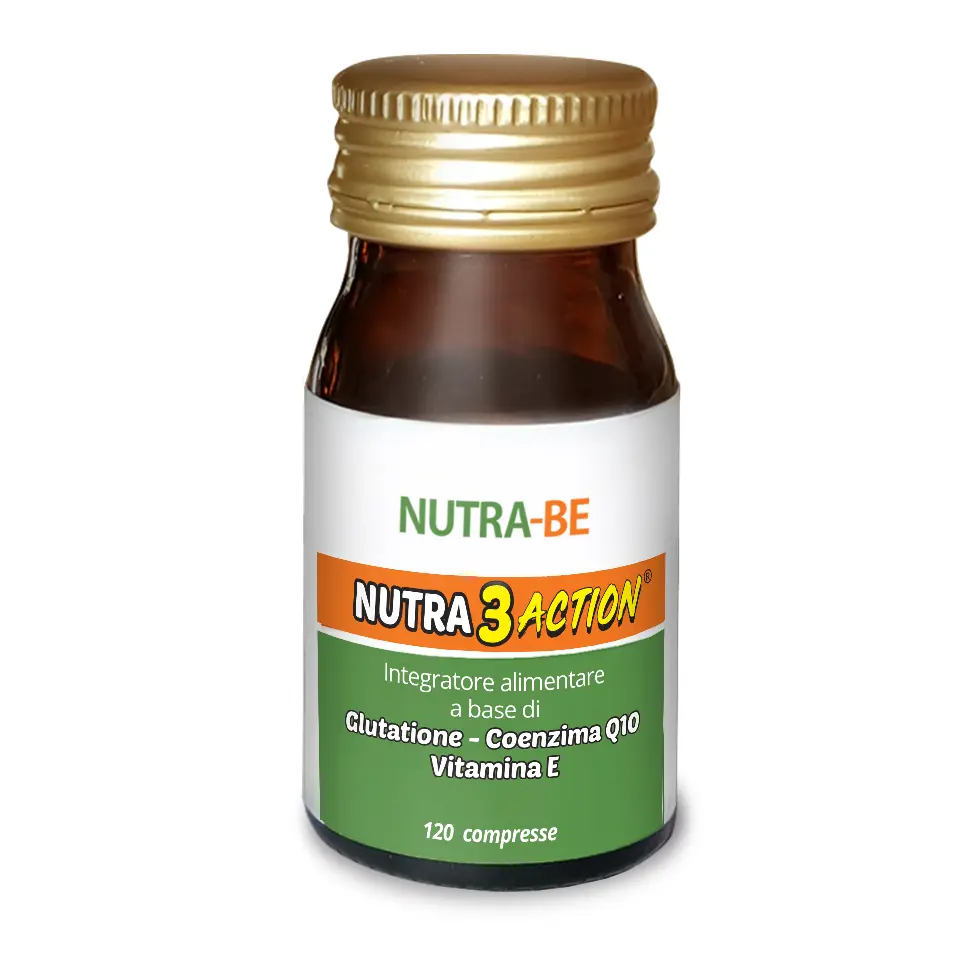 3 ACTION Antiossidante | 120 compresse | Vegan Betta consiglia NUTRA-BE - immagine 2
