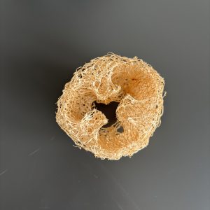 Posa sapone in luffa disco da circa 3 cm
