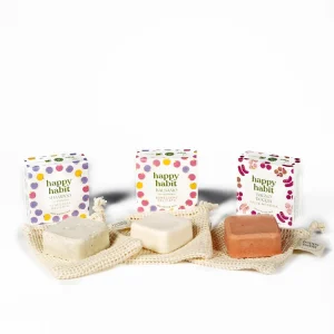 Set doccia lavaggi frequenti- 3 prodotti- Happy Habit - WHATaECO