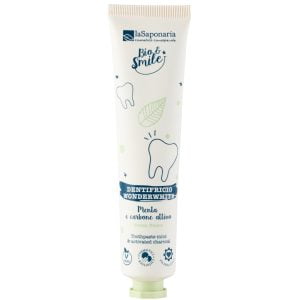 Dentifricio sbiancante WonderWhite Menta&Carbone | La Saponaria
