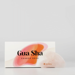 Guasha Quarzo Rosa | Massaggiatore viso in quarzo rosa
