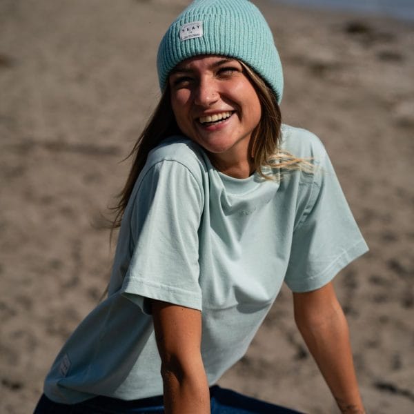 T-Shirt Verde Menta Delavé | Seay