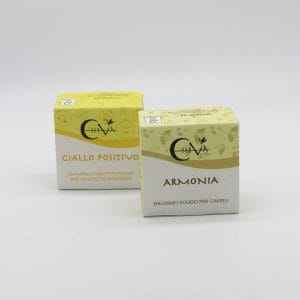 Shampoo e balsamo solido idratanti Chiva