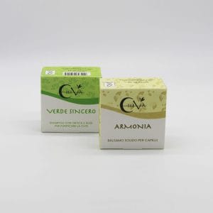 Shampoo e balsamo purificante idratante Chiva