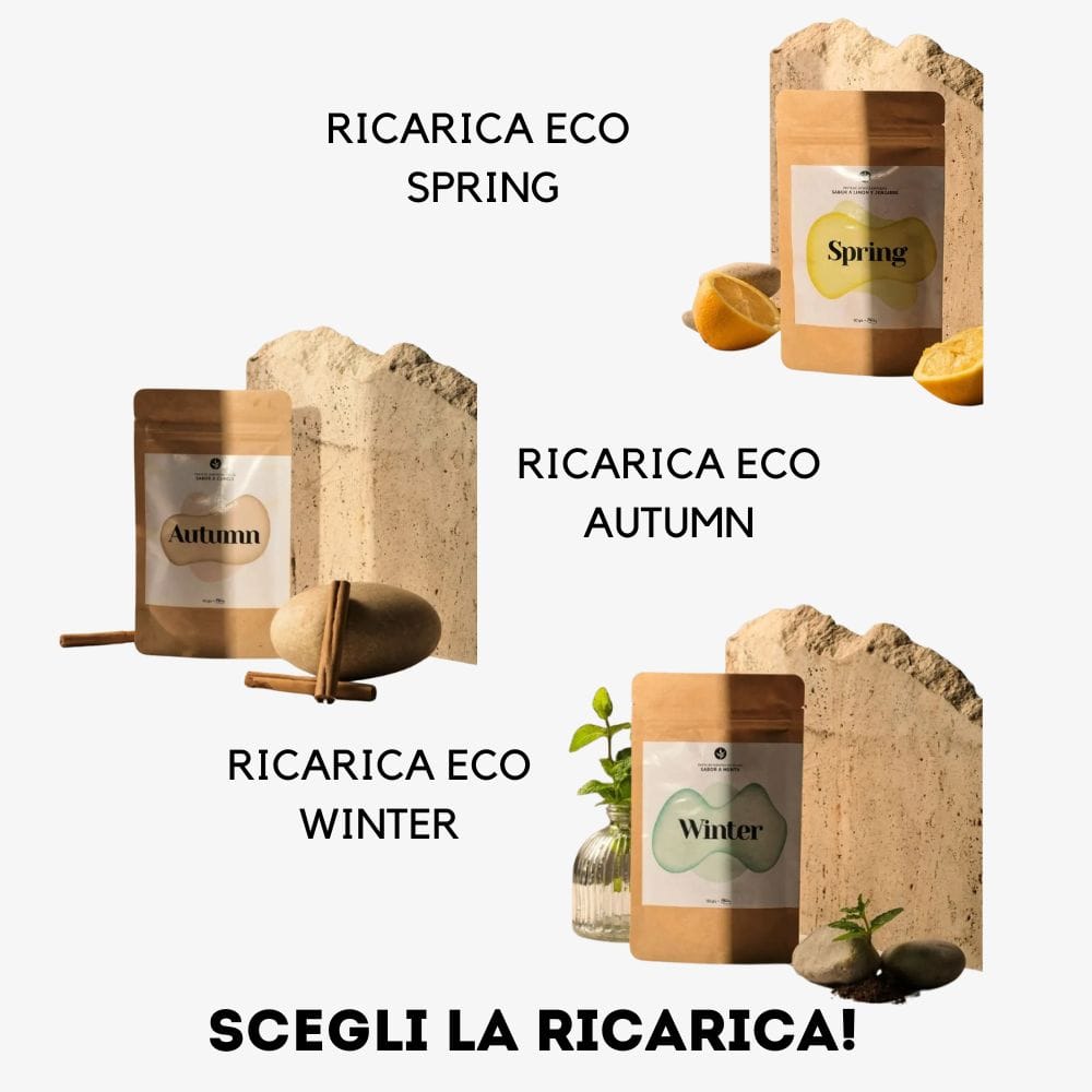 KIT SORRISO | Filo interdentale, Pulisci lingua, Dentifricio in polvere, Ricarica Dentifricio - immagine 5
