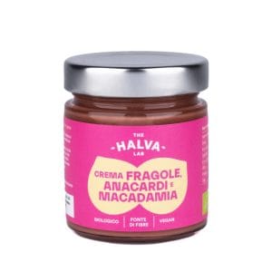 Crema Fragole, Anacardi & Macadamia Bio - 200gr | The Halva Lab