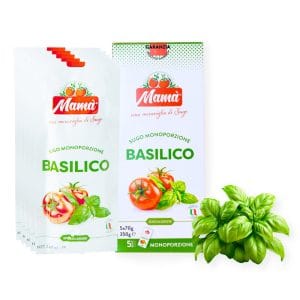 sugo vegetale al basilico 5 monoporzioni