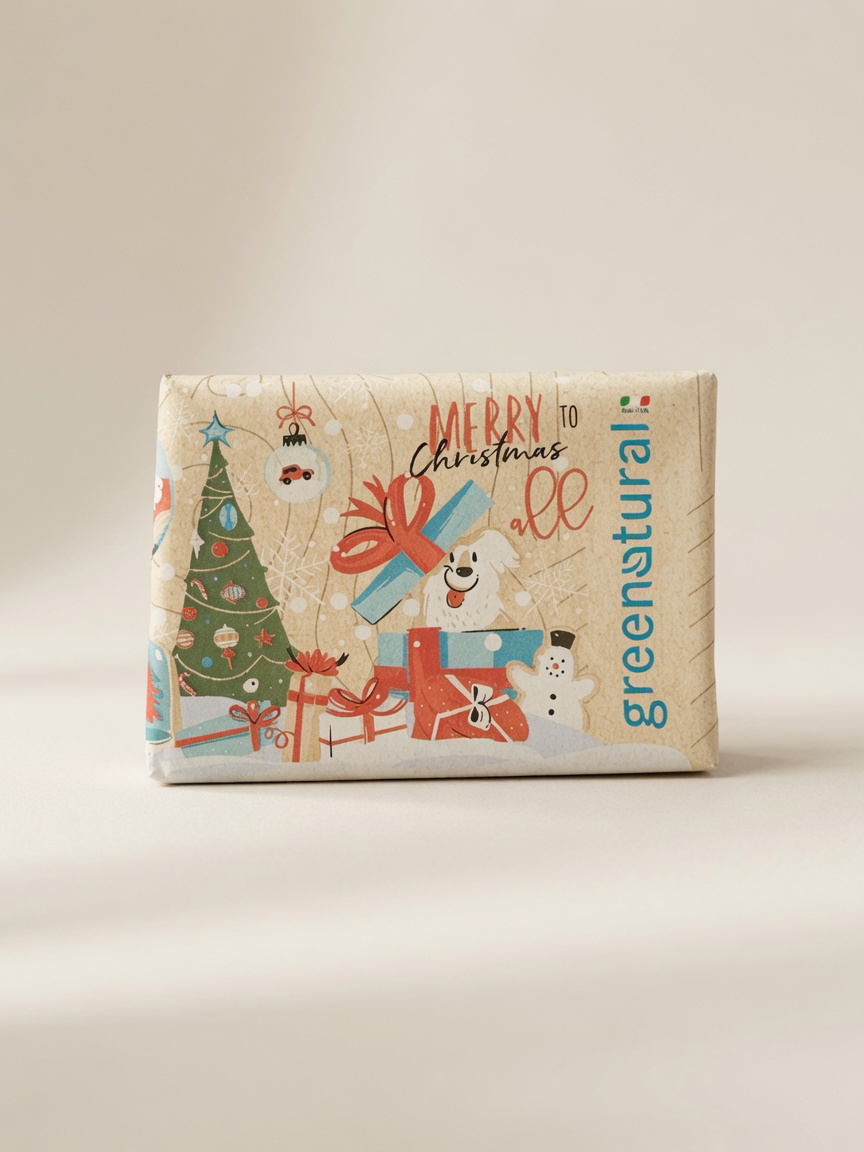 XMAS EDITION Saponette Natale con cagnolino 75g