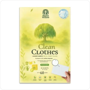 Detersivo Fogli Bucato Mama Willow 30pz | Naturale Vegetale Zero Sprechi