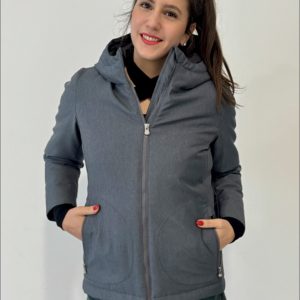 Woman Short Parka Vegan | +mino