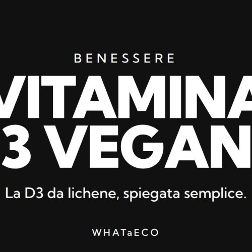 Copertina articolo WHATaECO: vitamina d3 vegana