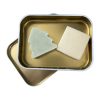 Kit Casa in latta aperta con sapone piatti solido Pino e sgrassatore Sgrassino