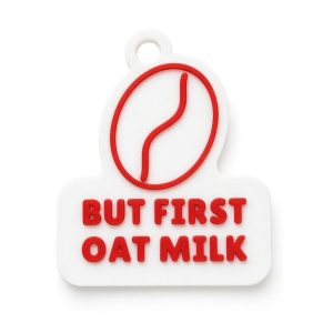 Portachiavi But First Oat Milk