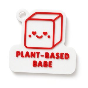 Portachiavi Plant-Based Babe
