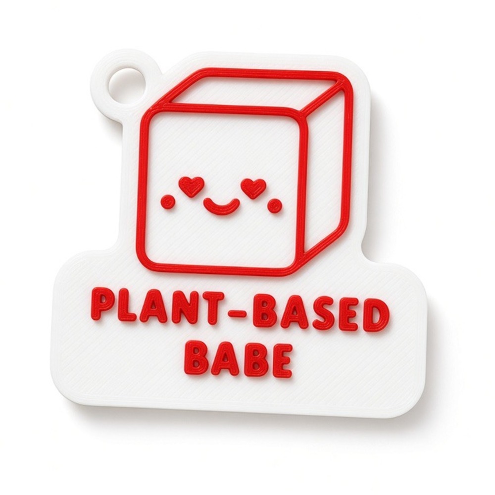 Portachiavi Plant-Based Babe