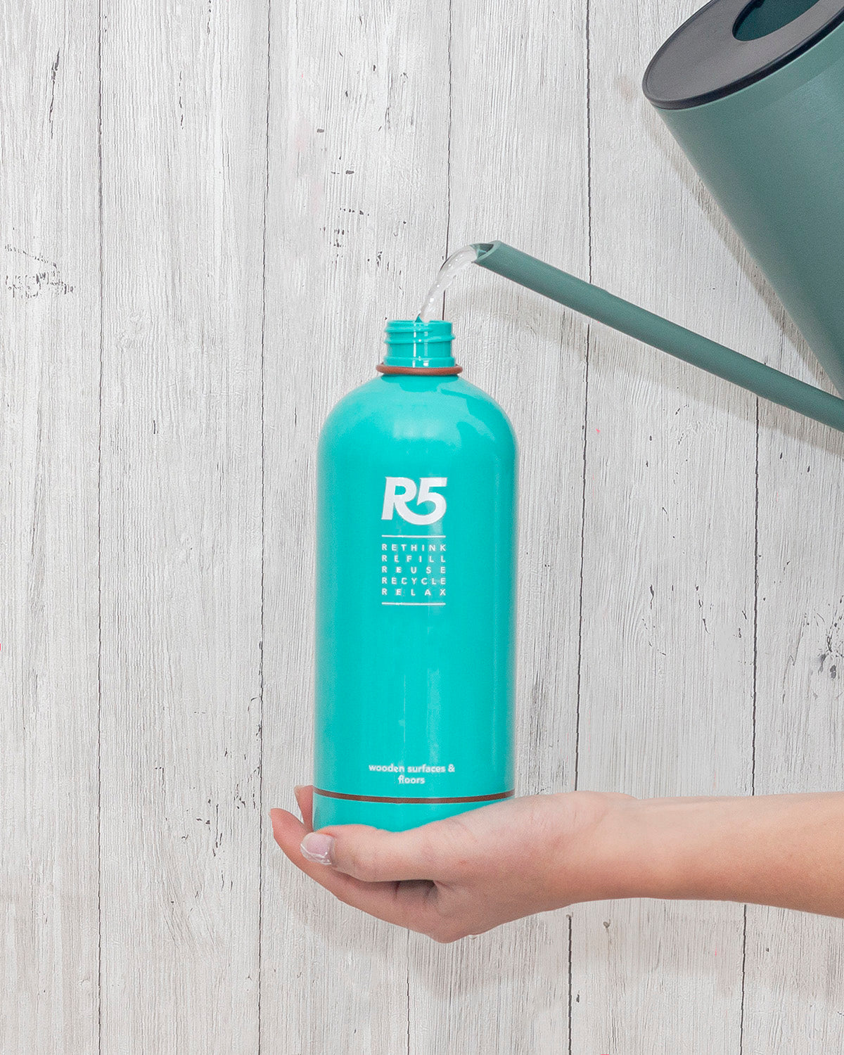 Refill detergente per parquet e superfici in legno R5 Living