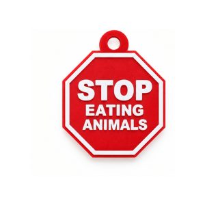 Portachiavi Stop Eating Animals