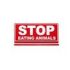 Segnale da Scrivania Stop Eating Animals